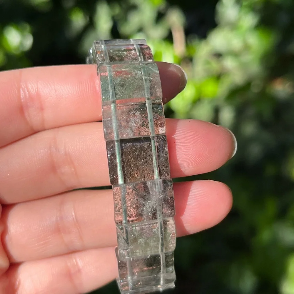 6.75‎ inches Garden Quartz soft bangle